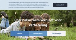Desktop Screenshot of pharmapartners.nl